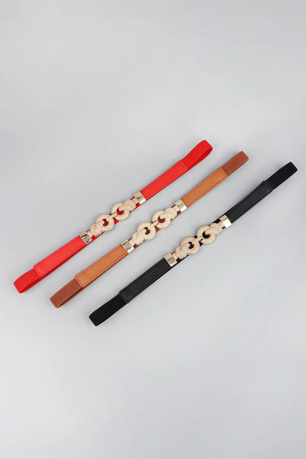 Zinc Alloy Buckle PU Leather Belt - 6i6